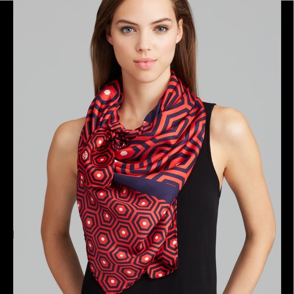 Jonathan Adler 100% silk scarf - Picture 1 of 4